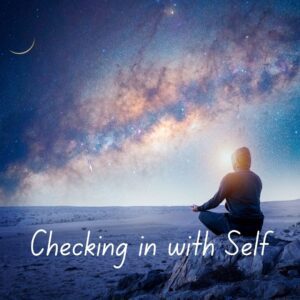 meditating under the stars